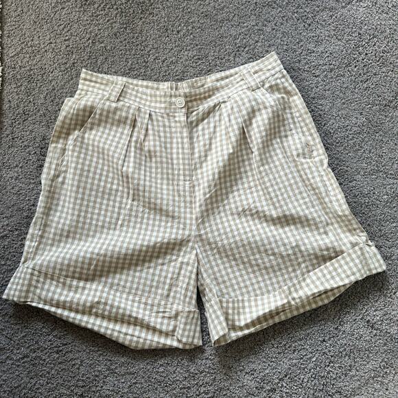NWT: byTIMO Gingham Shorts - Picture 1 of 5